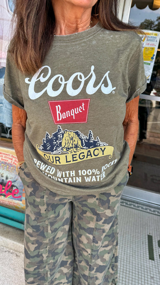 Coors Legacy Burnout Tee