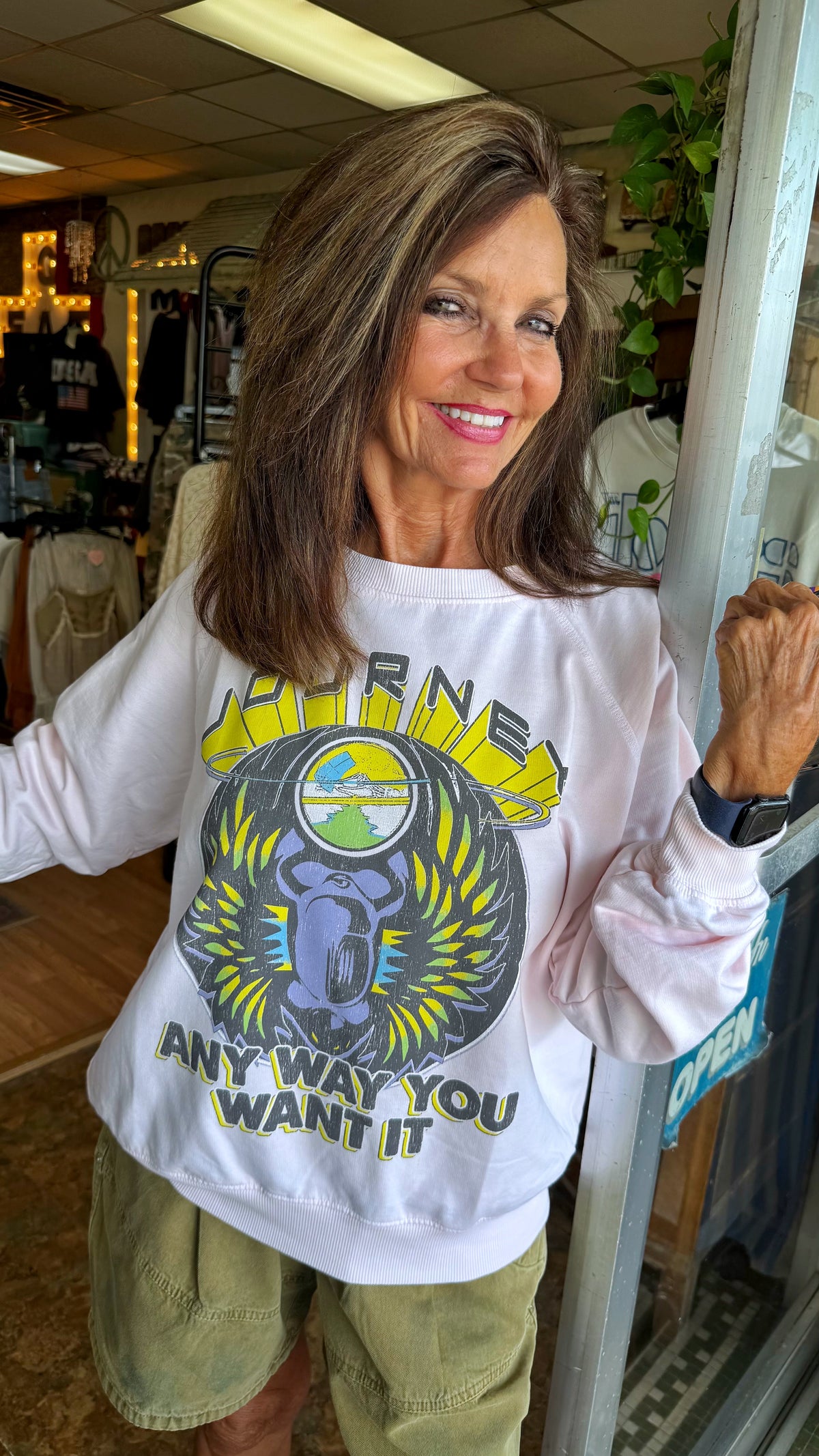 Journey Tour Pink Sweatshirt