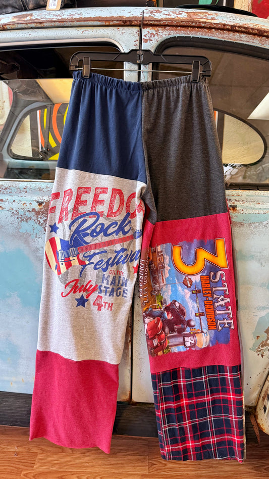 Vintage Tee Shirt Pants: Mickey & Co