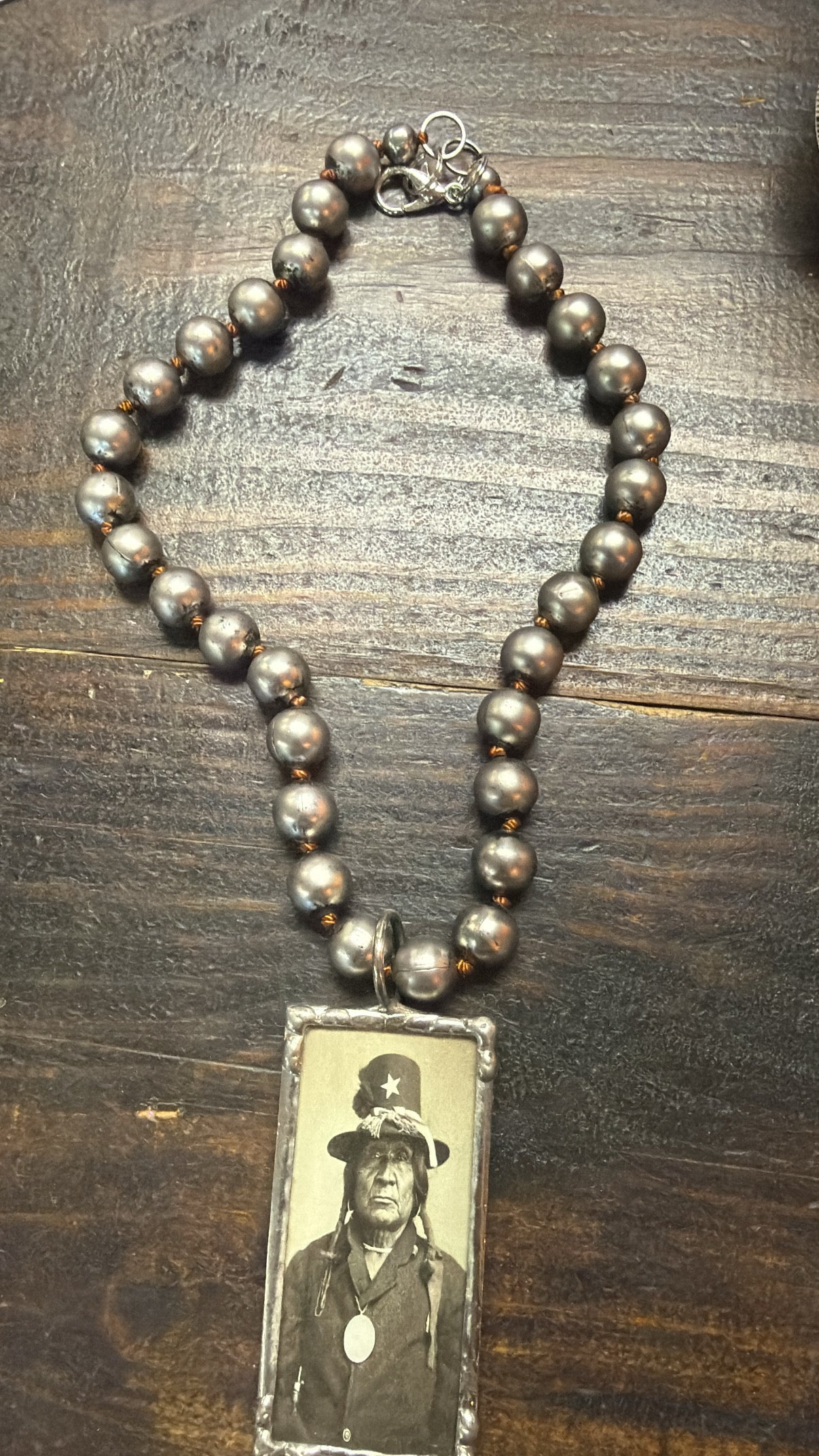 Old Soul Portrait Necklace