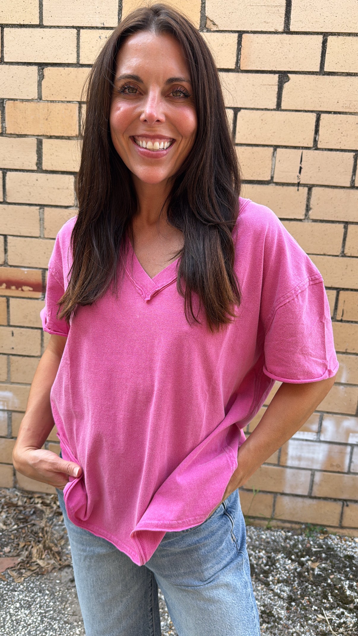 V Neck Tee