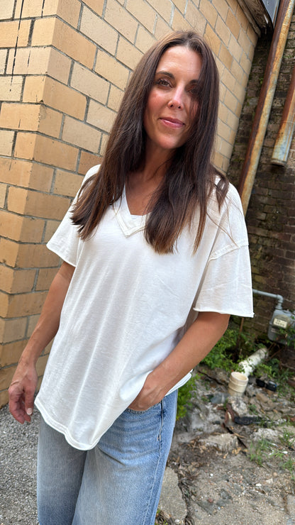 V Neck Tee