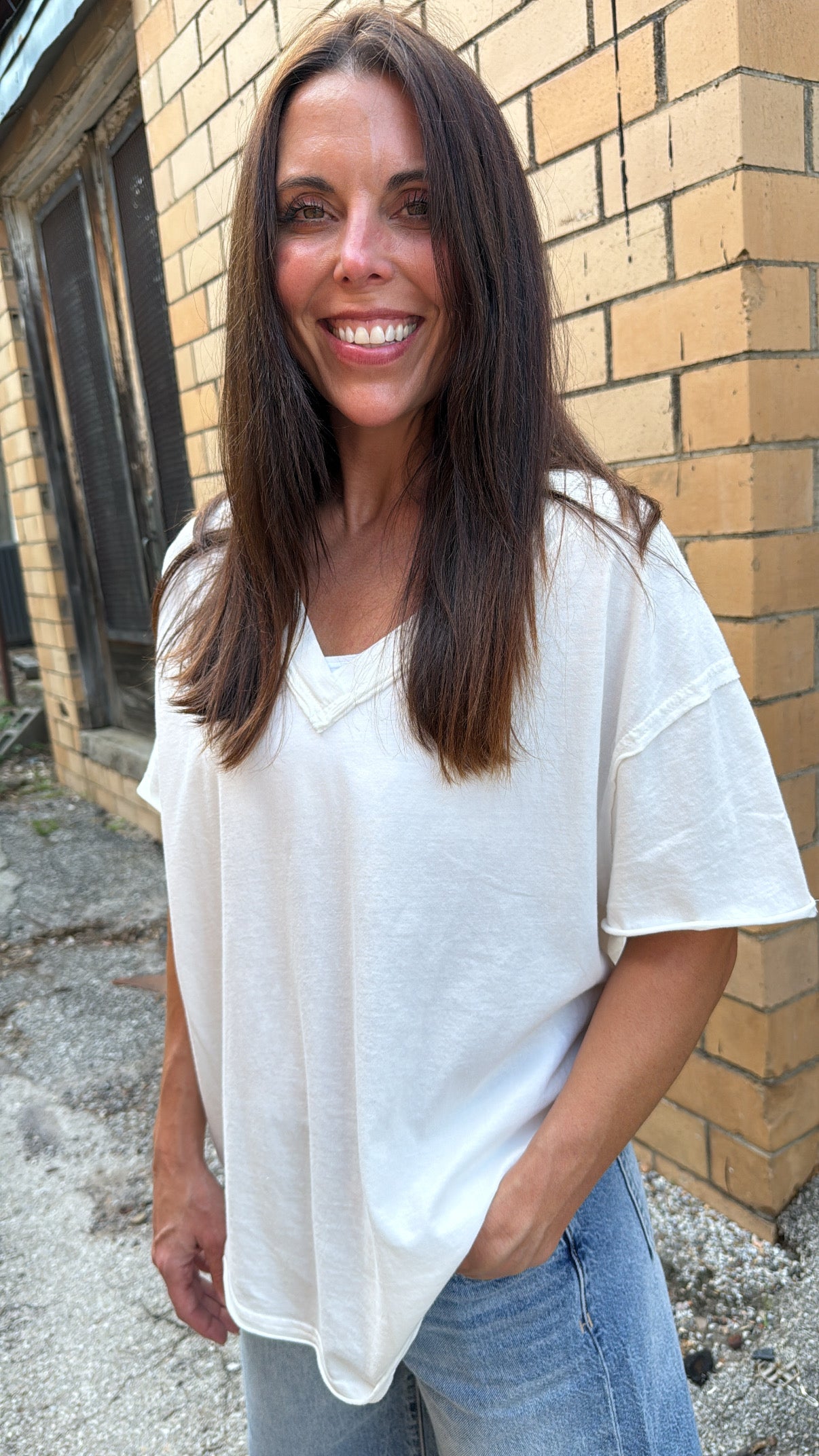 V Neck Tee