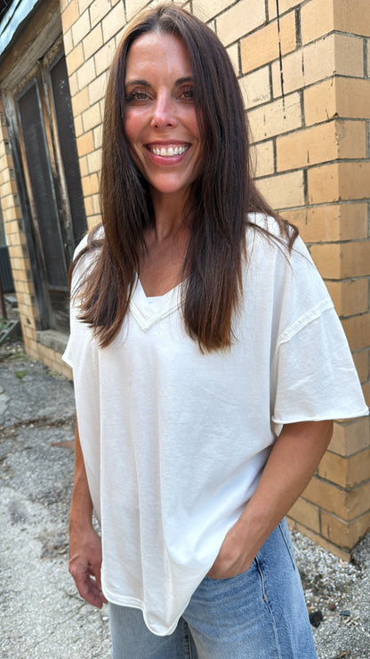 V Neck Tee