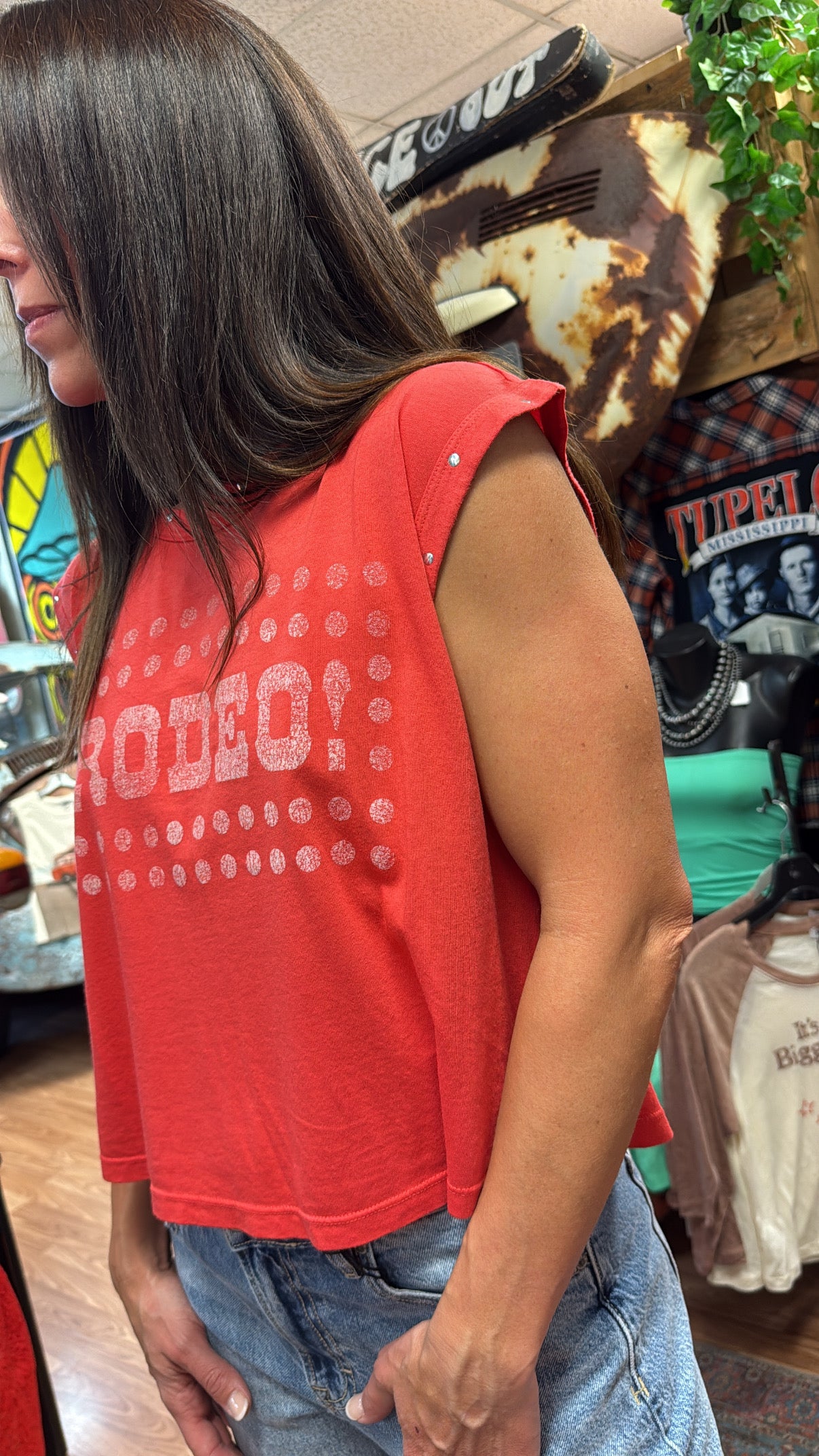 Studded Rodeo Tee