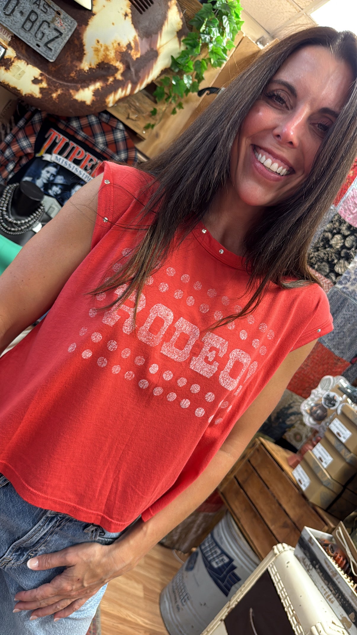 Studded Rodeo Tee