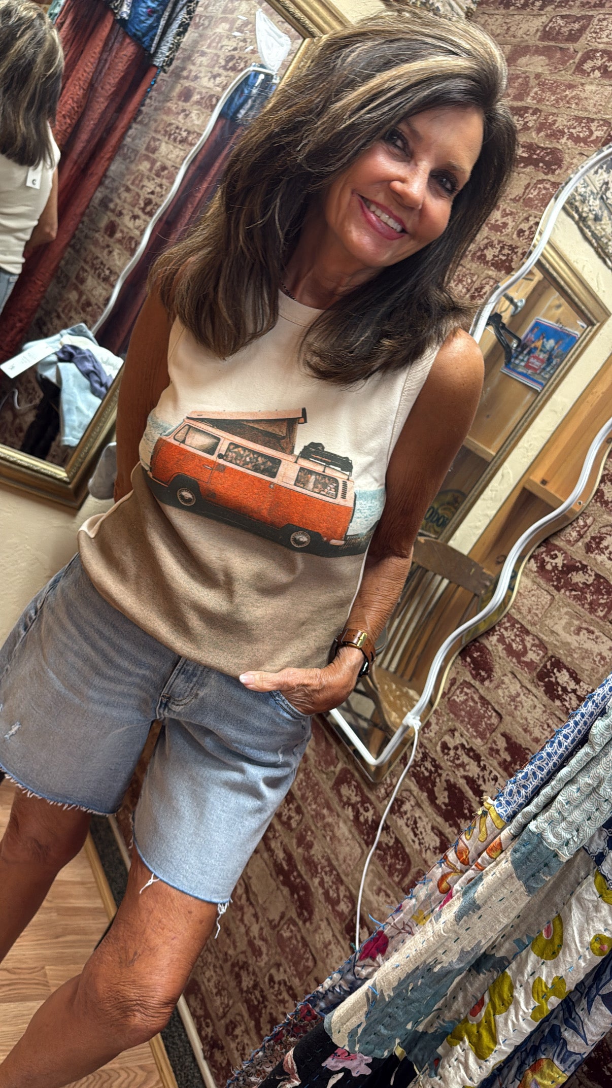 Vintage Camper Graphic Tank
