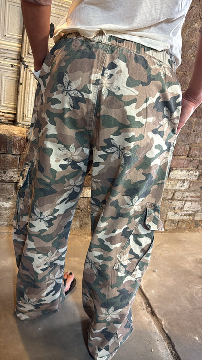 Camo Barrel Pants