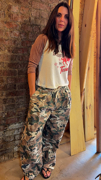 Camo Barrel Pants