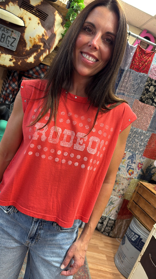 Studded Rodeo Tee