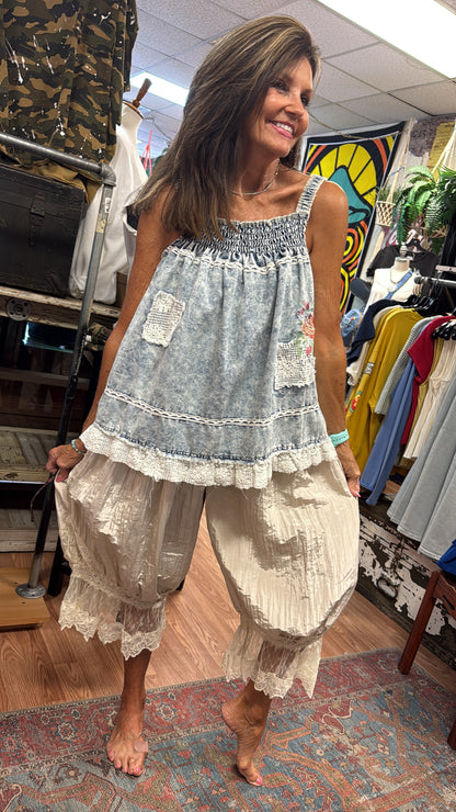 The Denim Bloomers Styled Outfit