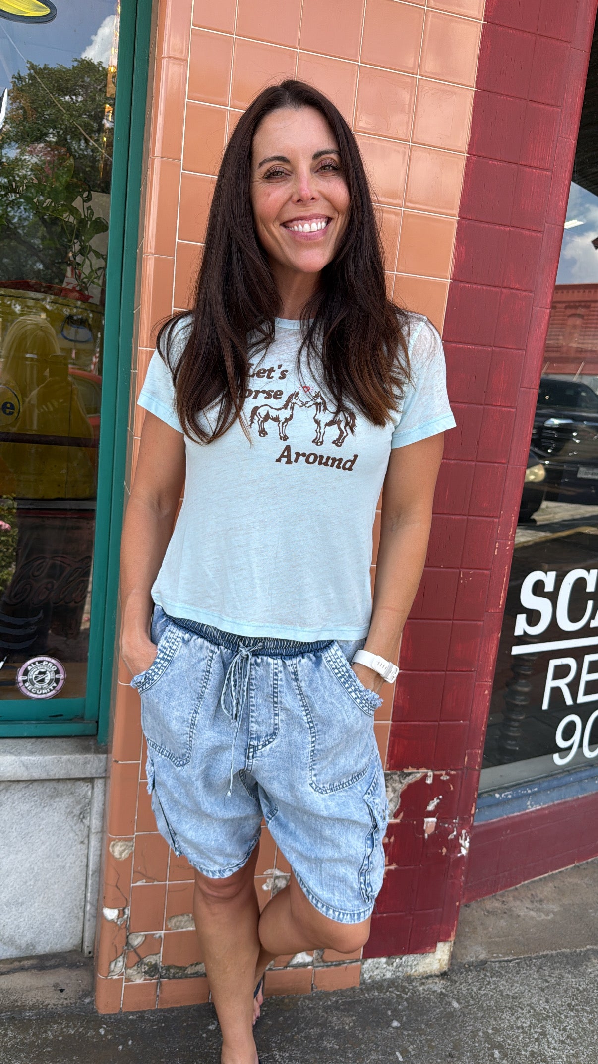 Let's Horse Around Graphic Tee