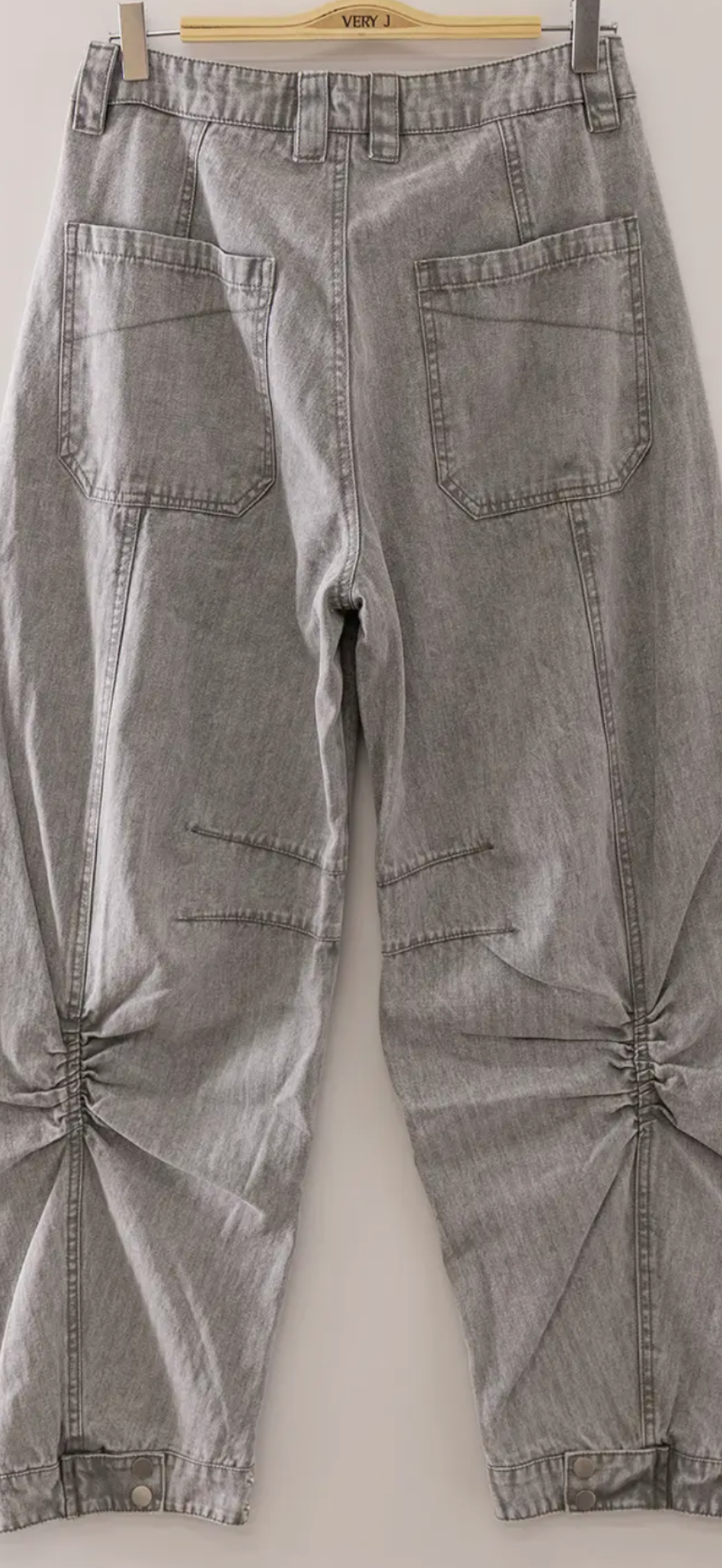 The Mauve Moon Barrel Jeans