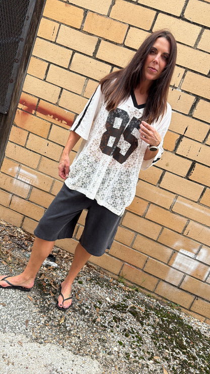 Lacy Oversized Jersey