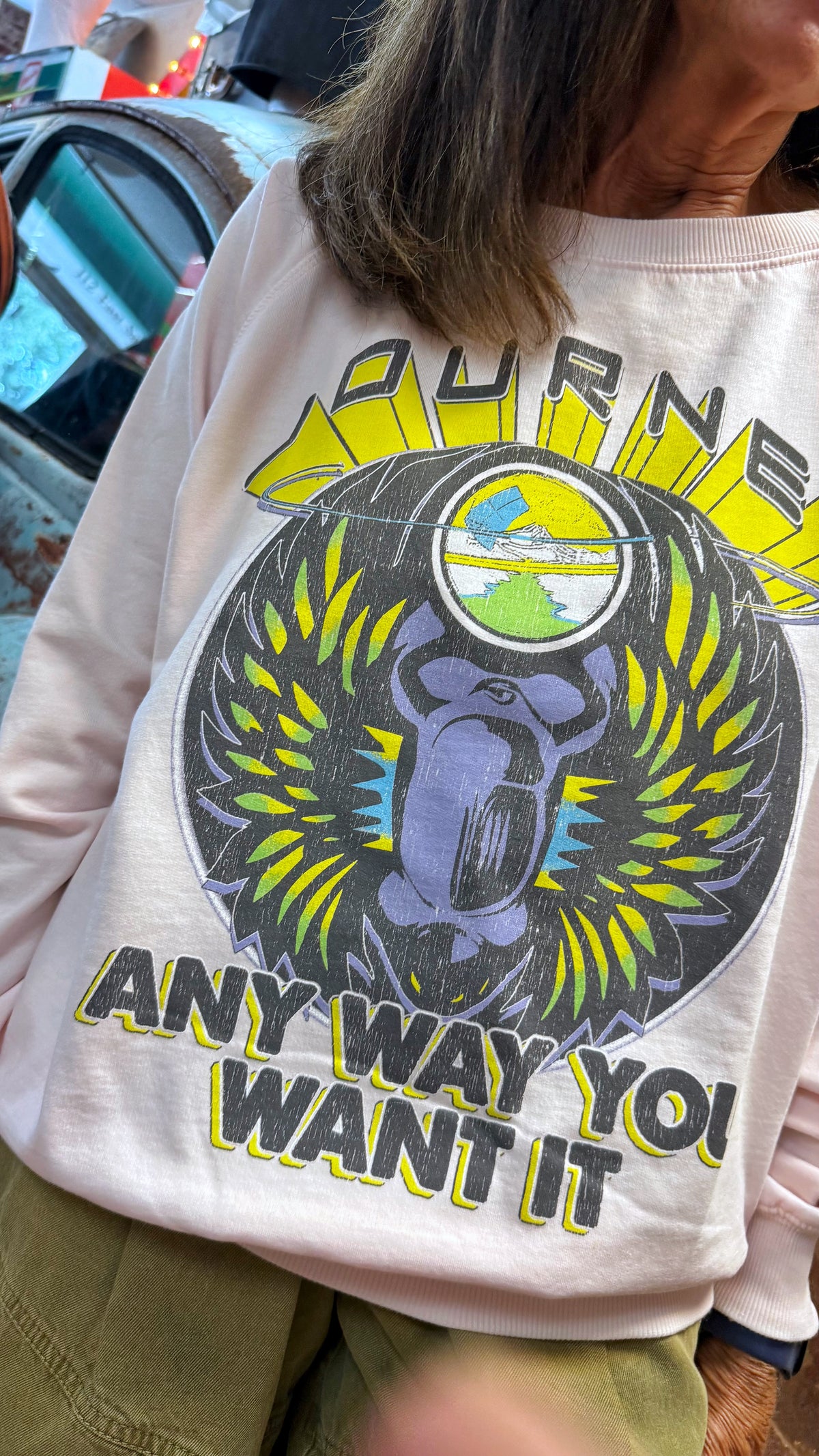 Journey Tour Pink Sweatshirt