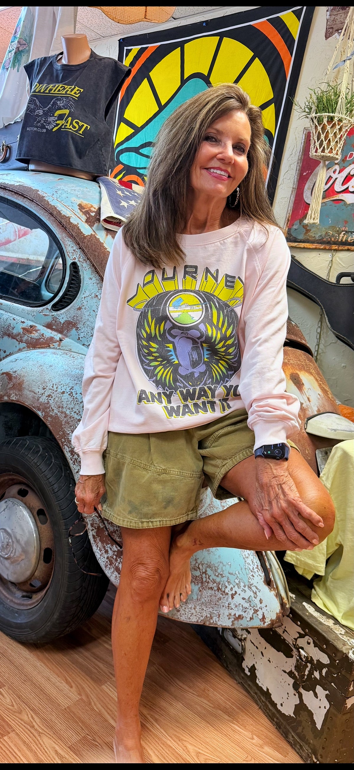Journey Tour Pink Sweatshirt