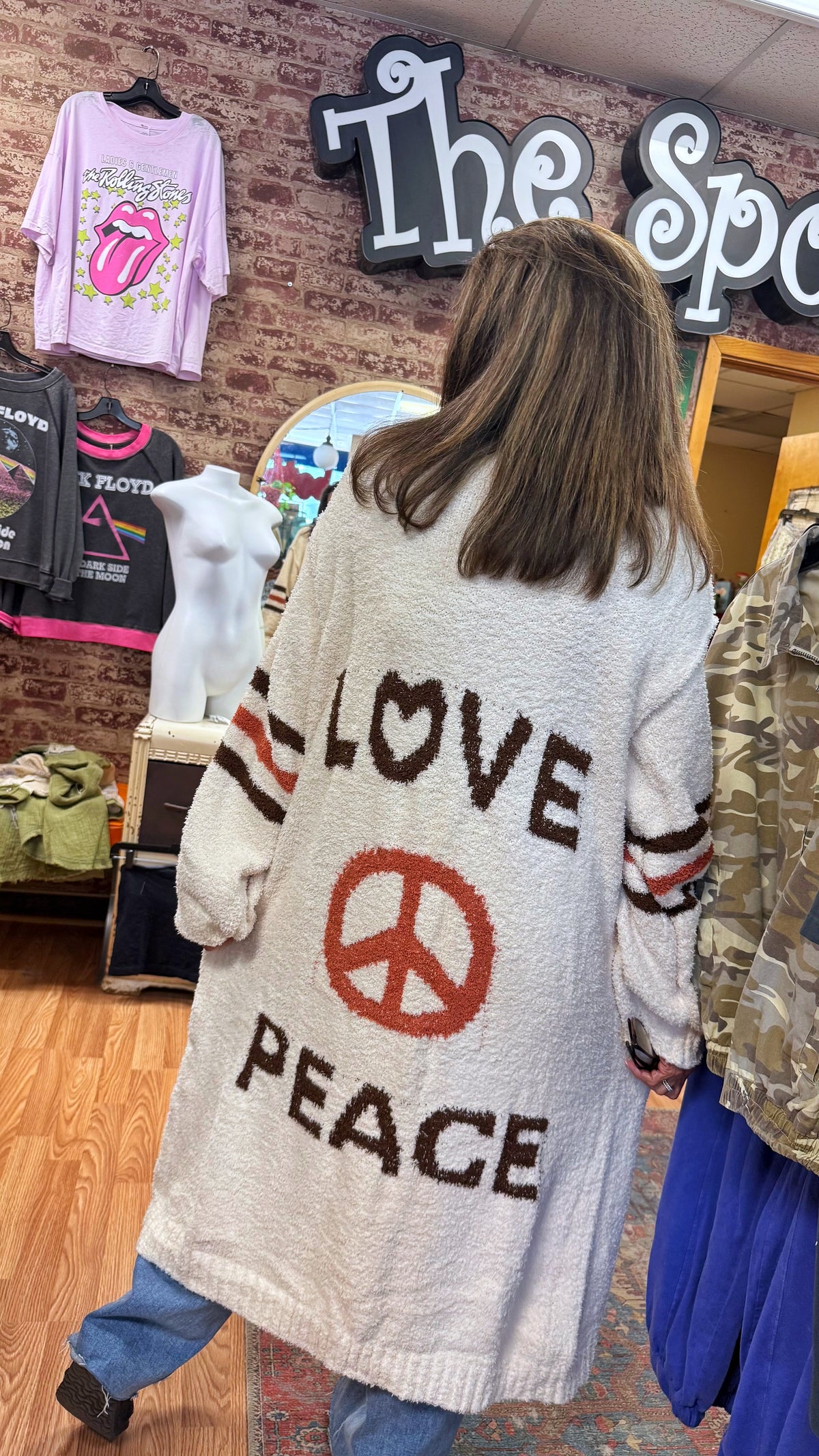 Love & Peace Knit Cardigan