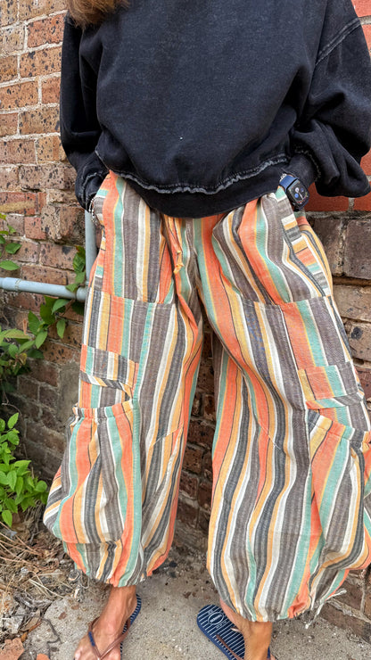 Midnight Sunset Stripe Set