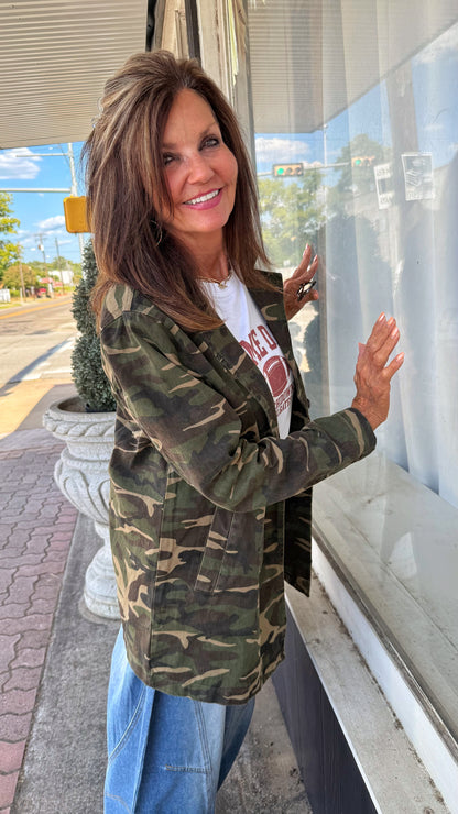 Camo Field Utility Jacket
