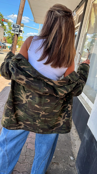 Camo Field Utility Jacket