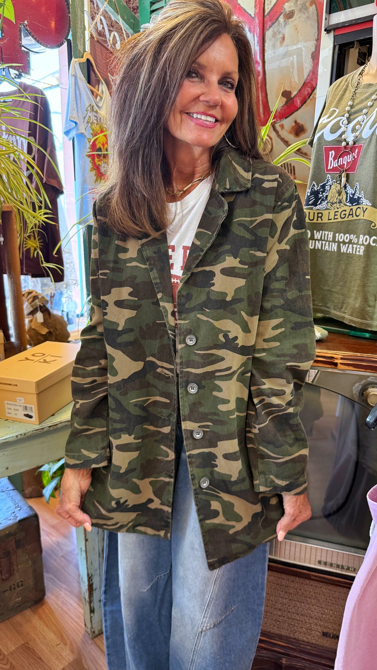 Camo Field Utility Jacket