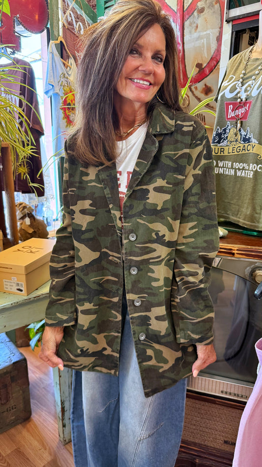 Camo Field Utility Jacket