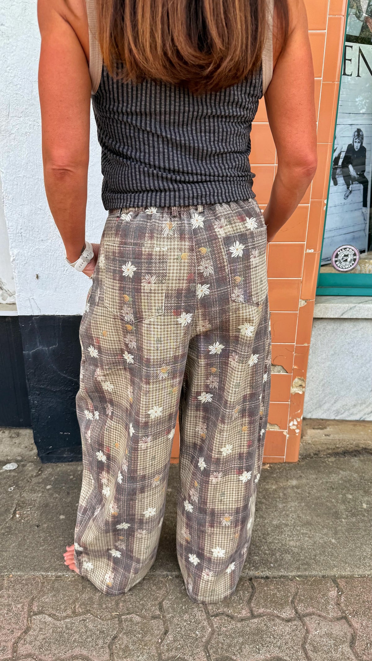 Cocoa Multi Print Wide Leg Pants