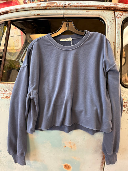 Soft Hour Crop Sweatshirt