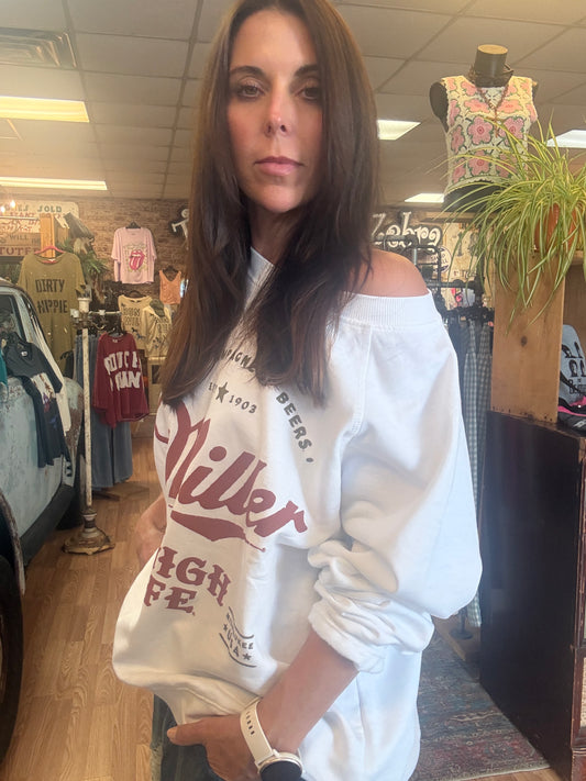 Miller High Life Graphic Sweatshirt
