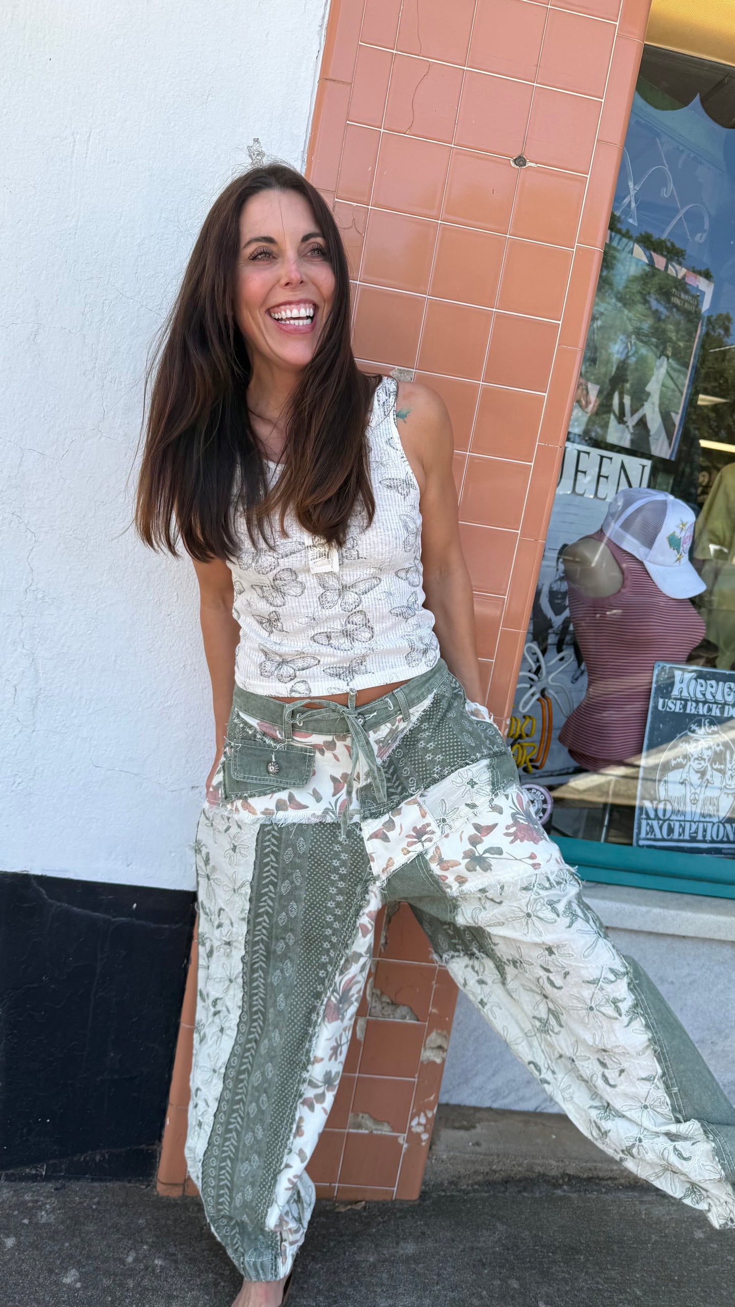 Wanderer Patchwork Twill Joggers