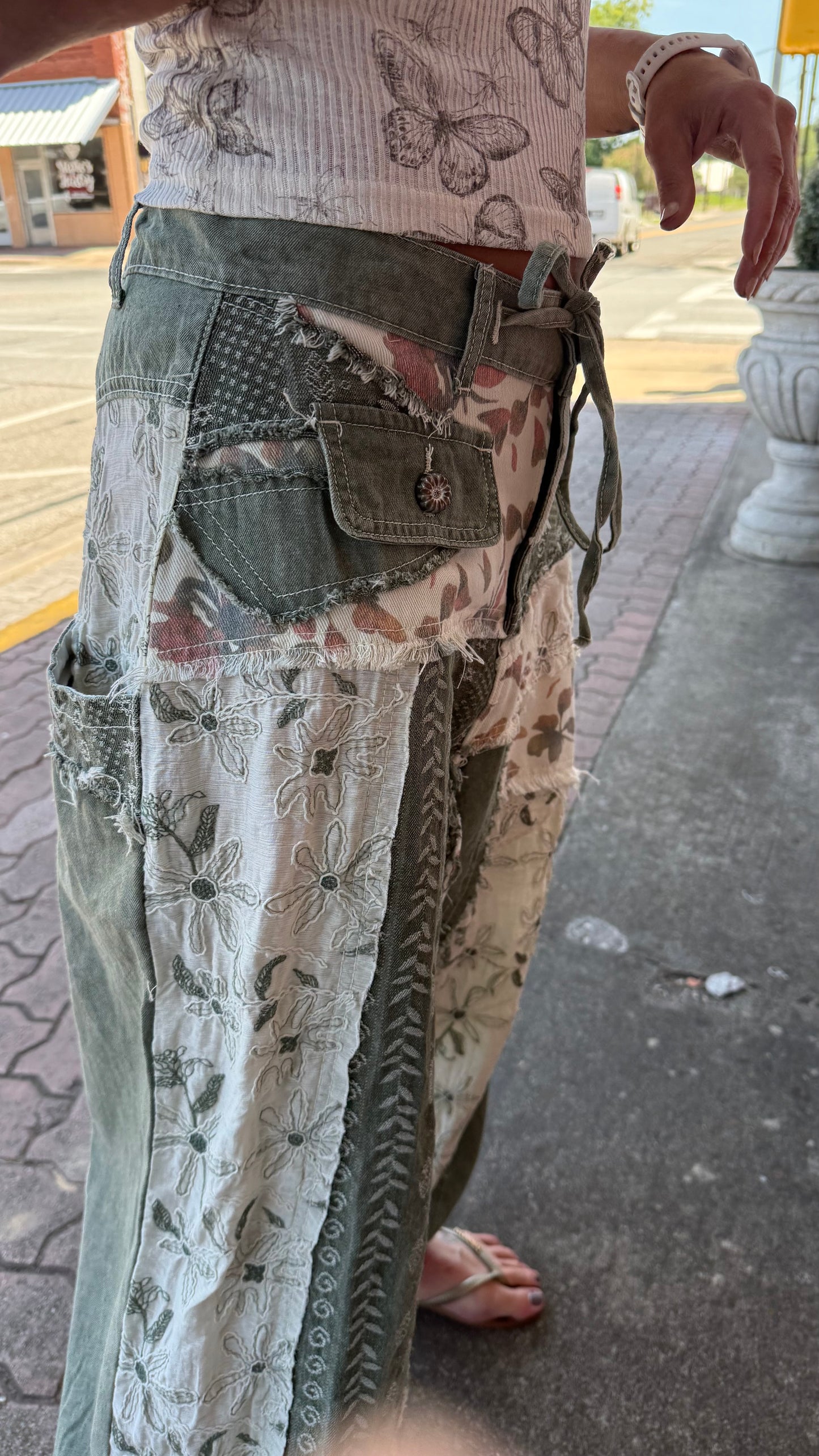 Wanderer Patchwork Twill Joggers
