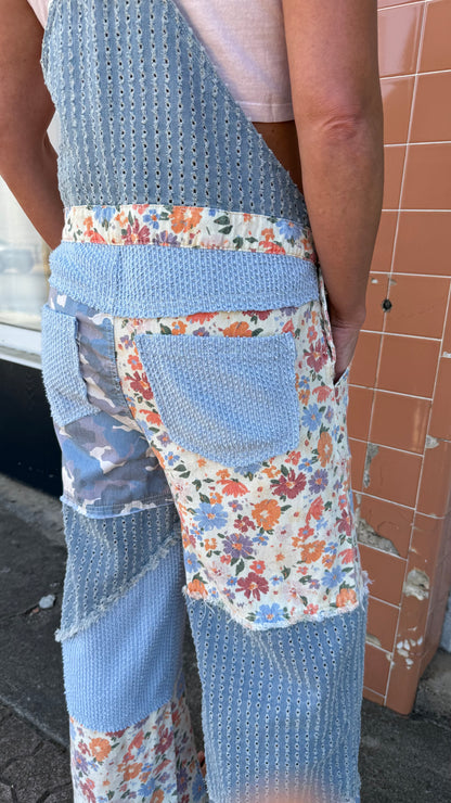 Field Day Patchwork Overalls