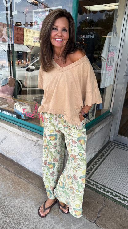 Garden Wander French Terry Lounge Pants