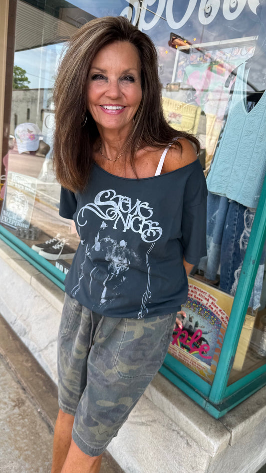 Stevie Nicks Off-Shoulder Tee