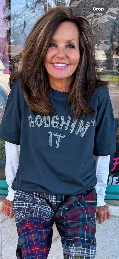 Roughin' It Layered Long Sleeve