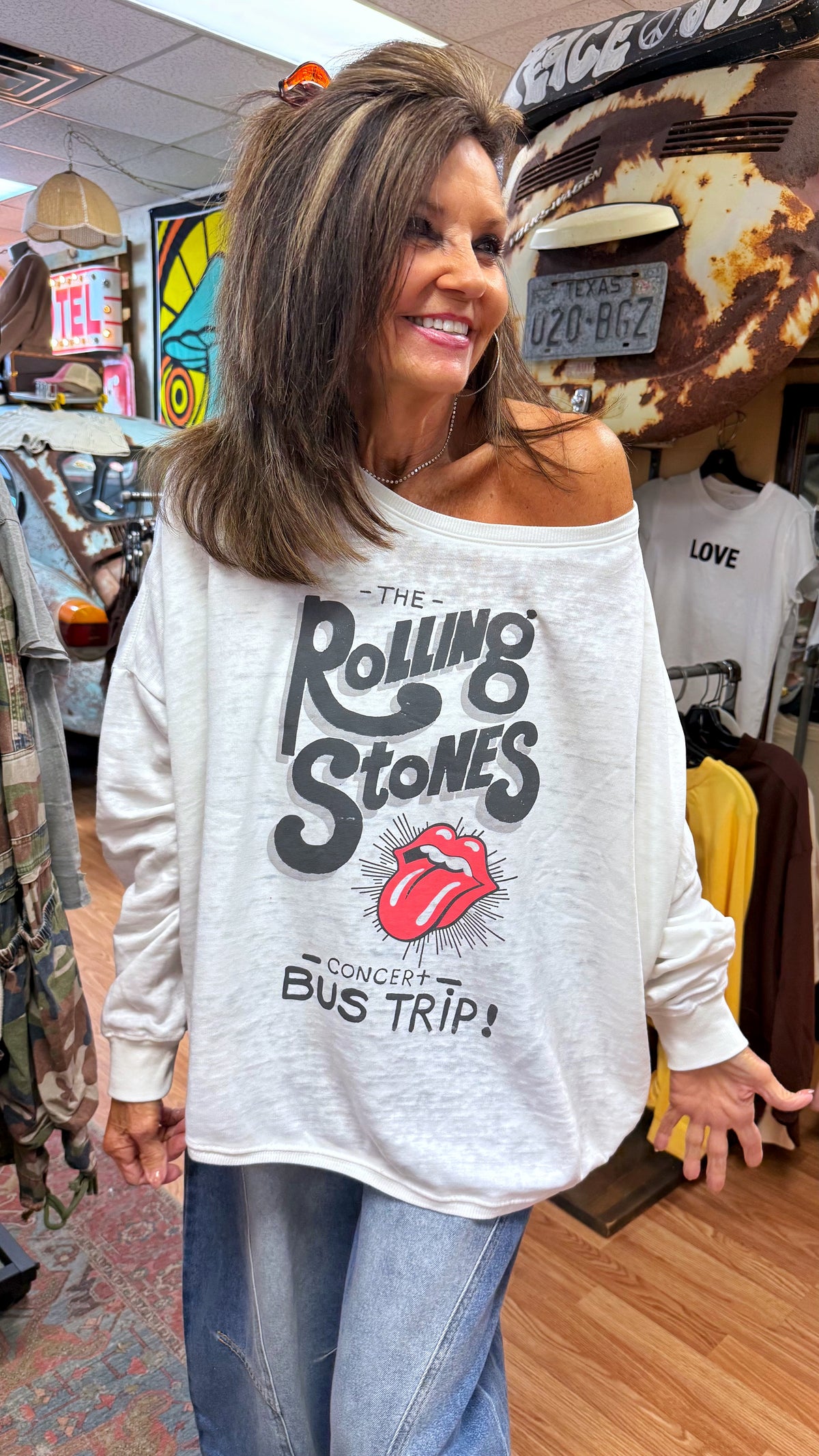 Rolling Stones Bus Trip Sweatshirt