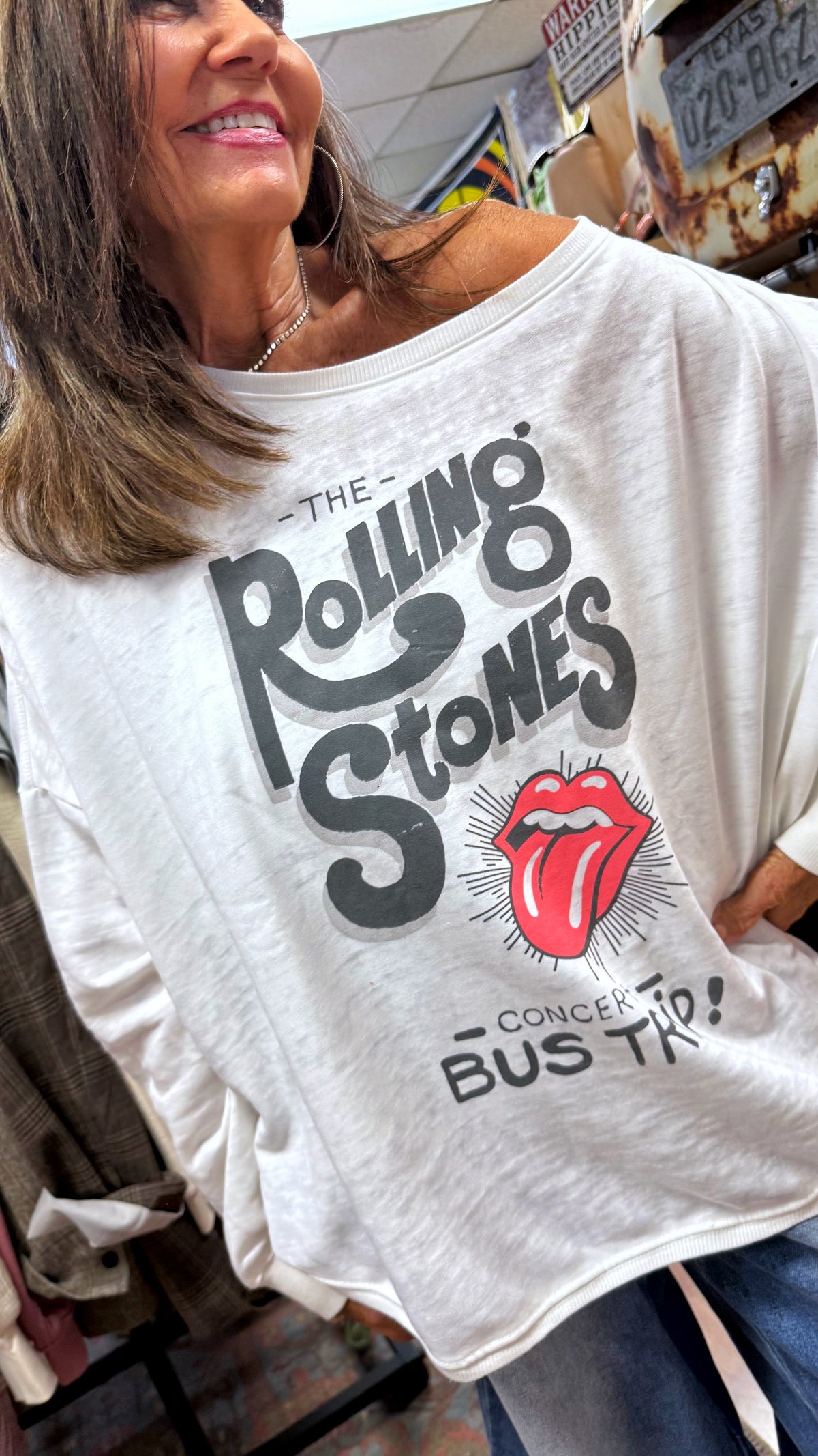 Rolling Stones Bus Trip Sweatshirt