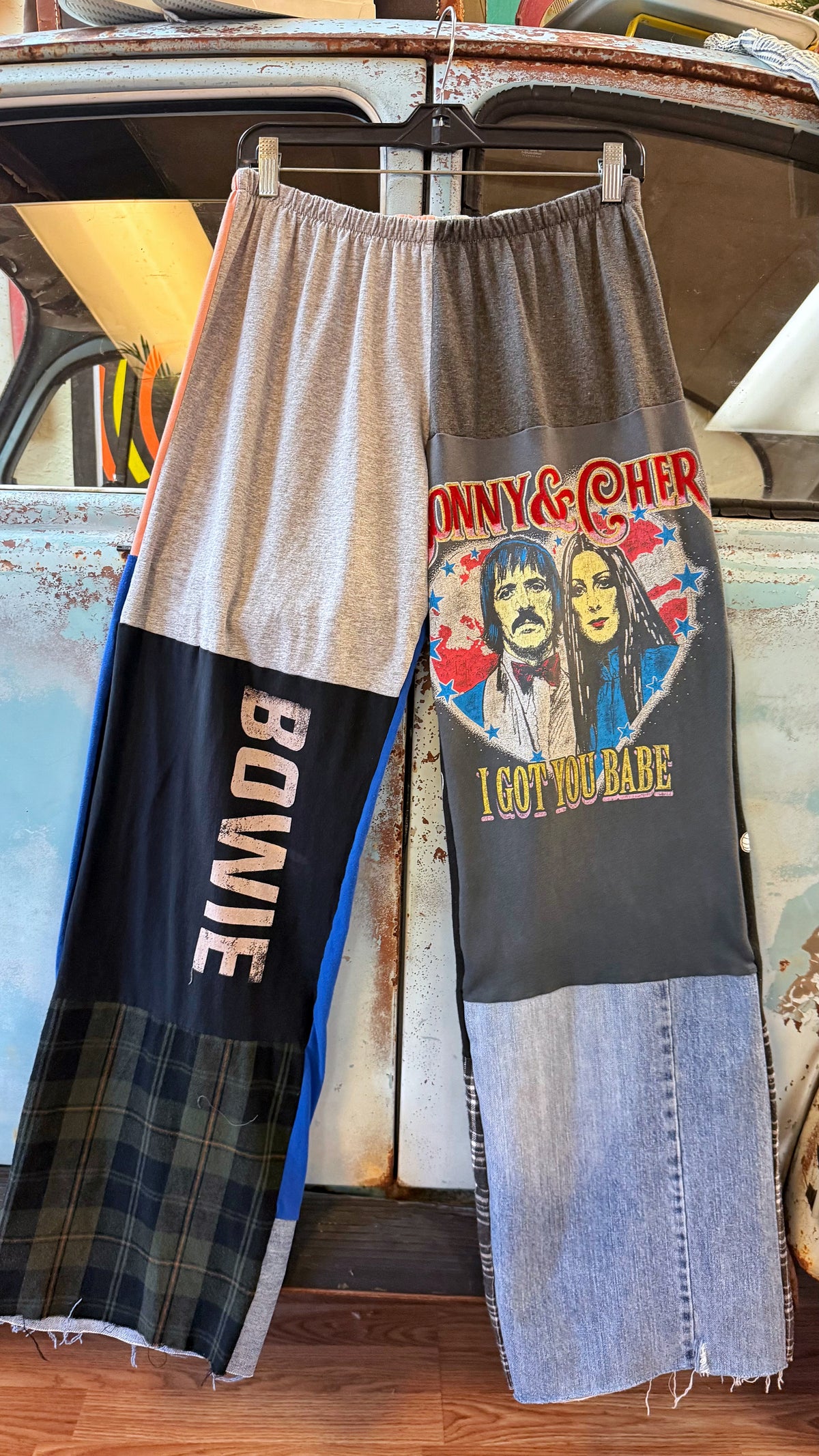 Vintage T Shirt Pants: Bowie