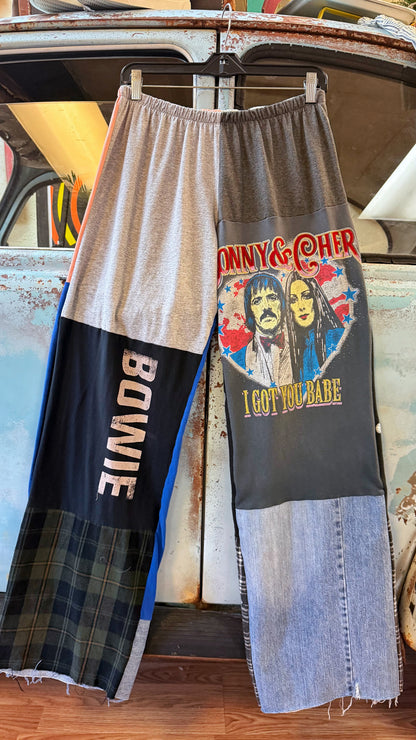 Vintage T Shirt Pants: Bowie