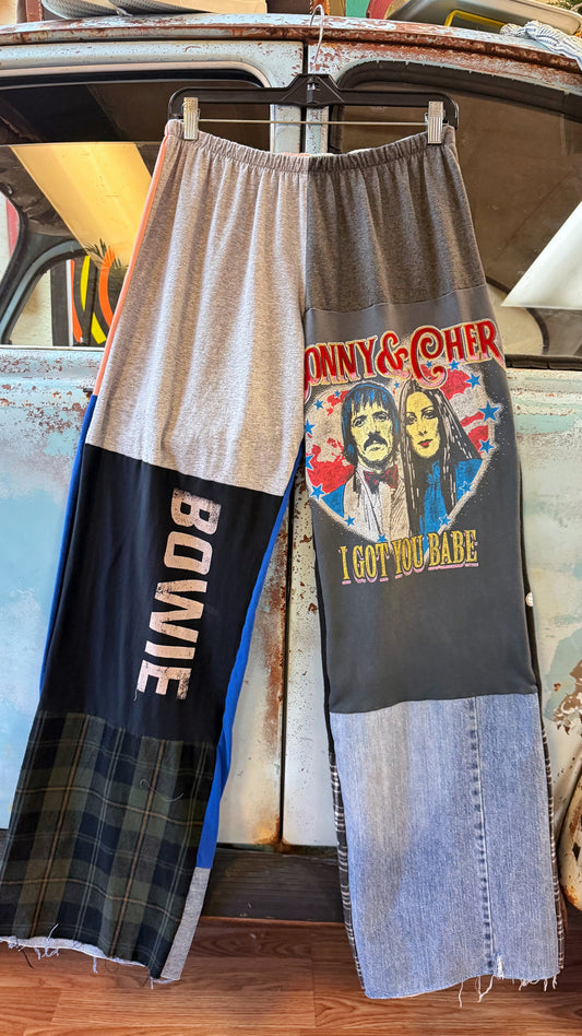 Vintage T Shirt Pants: Bowie