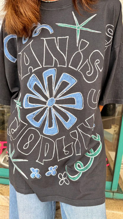 Janis Joplin Black 1969 Tee