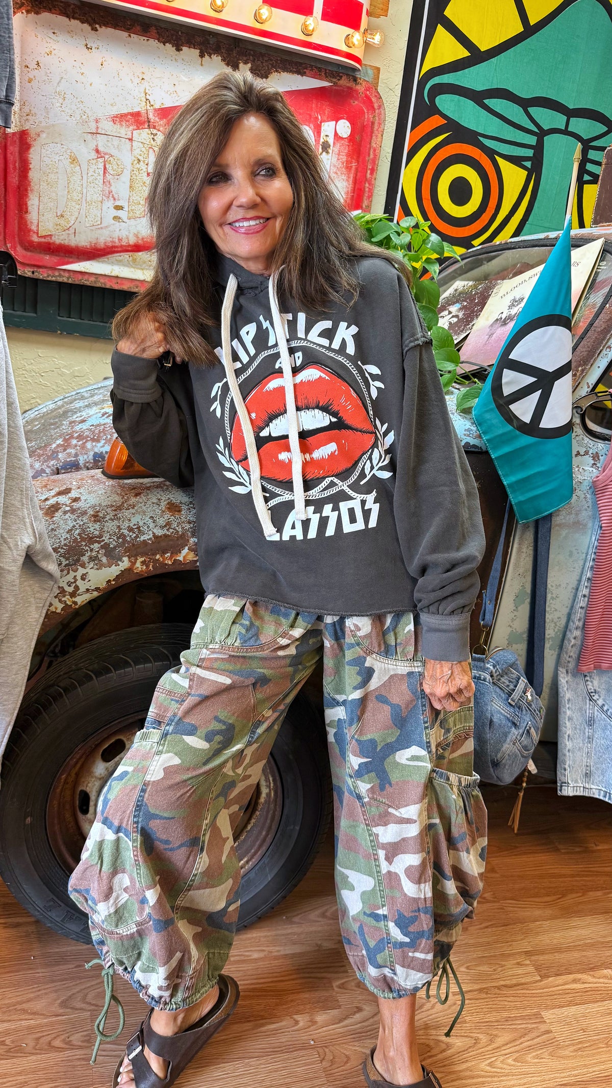 Lipstick and Lassos Hoodie