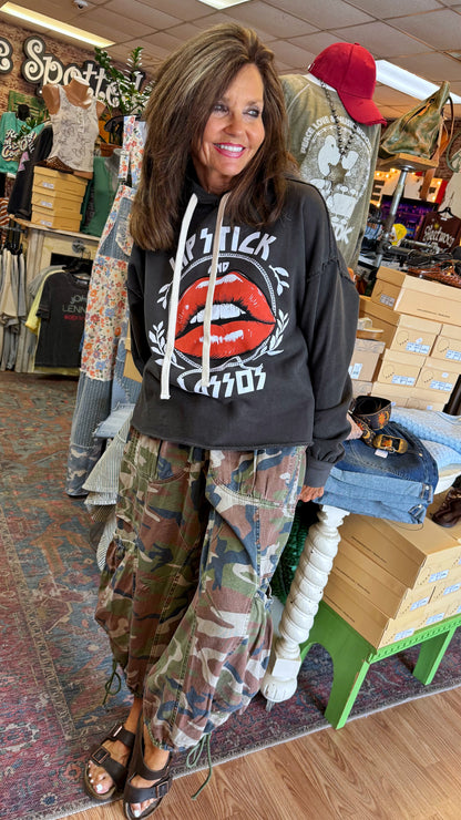 Lipstick and Lassos Hoodie