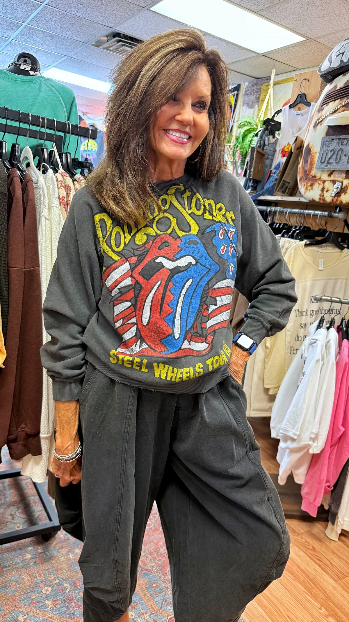 Rolling Stones Steel Wheels Crop