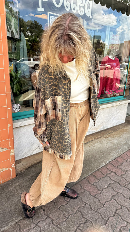 Mokomoose Tan Balloon Pants