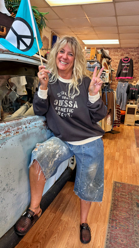 Recycled Denim Shorts by Debbie