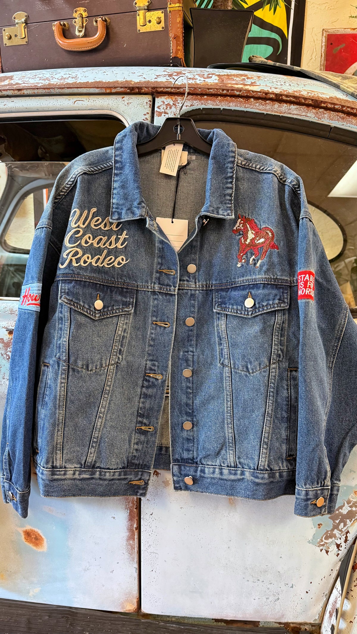 Denim Blue Rodeo Jacket