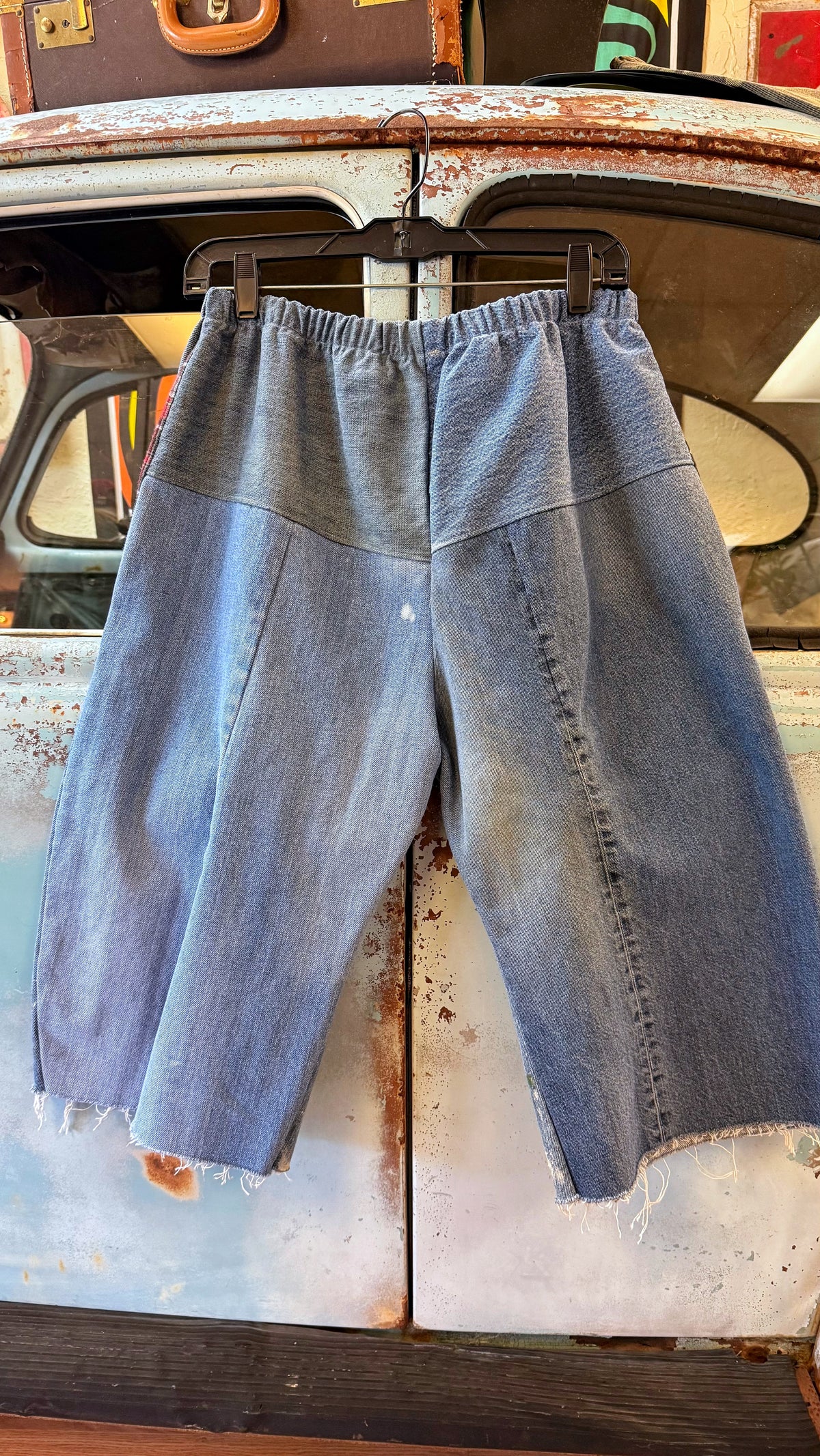 Recycled Denim Shorts by Debbie