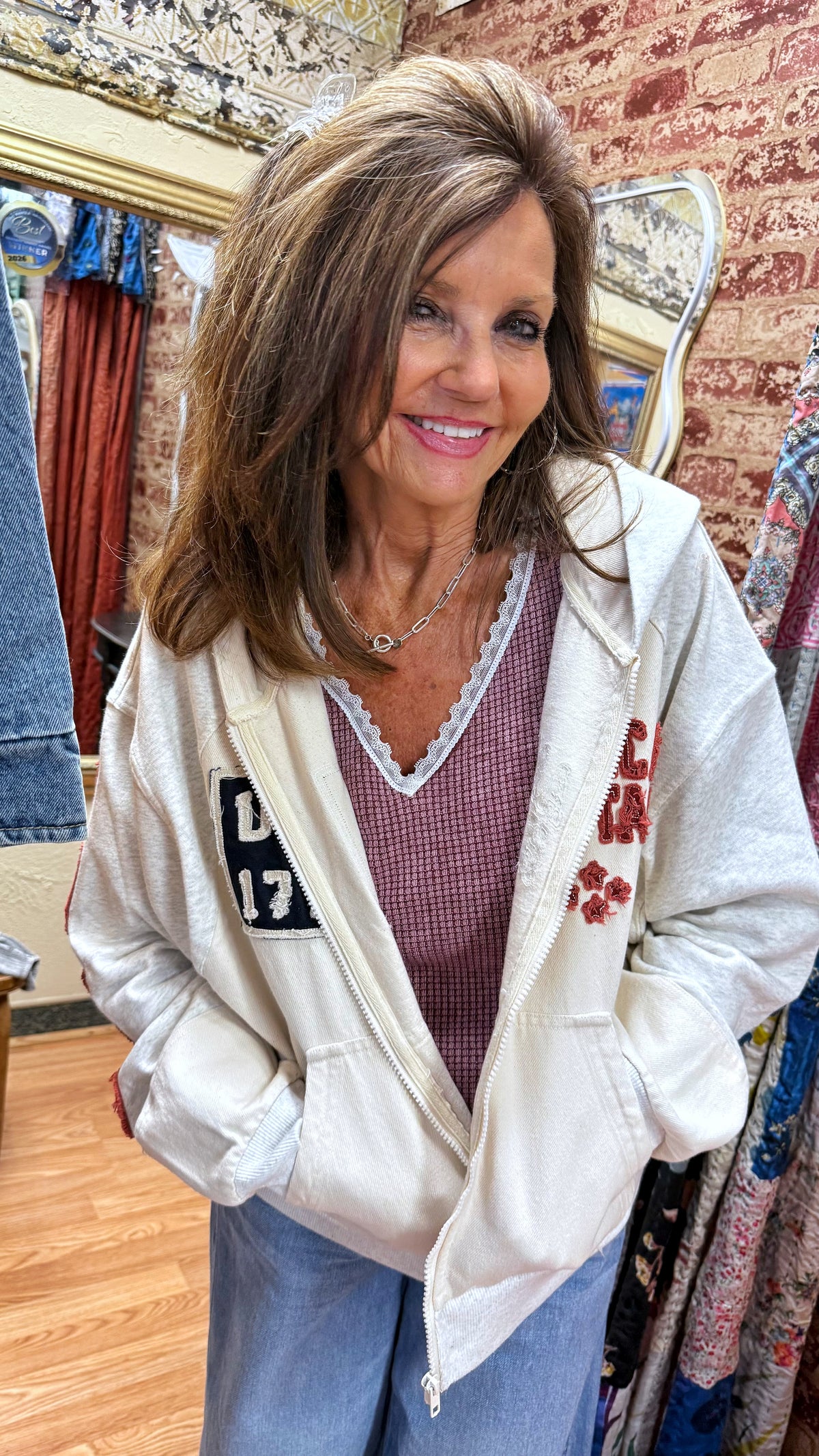 USA 1776 Heritage Zip Hoodie