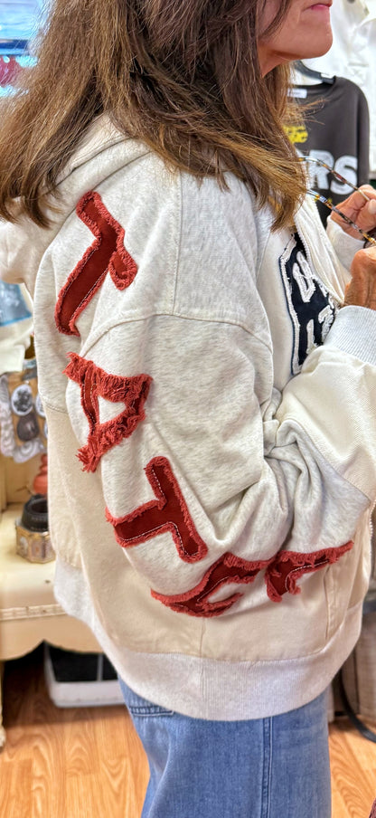 USA 1776 Heritage Zip Hoodie